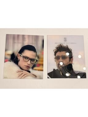 Brunello Cucinelli Display POP Magnets 2026 Lot of 2 New In Package Rare